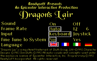 Dragon's Lair screenshot 5 for Nintendo DS